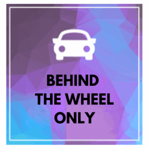 Behind the Wheel only--In Car only Course C3537 Drivers License Education